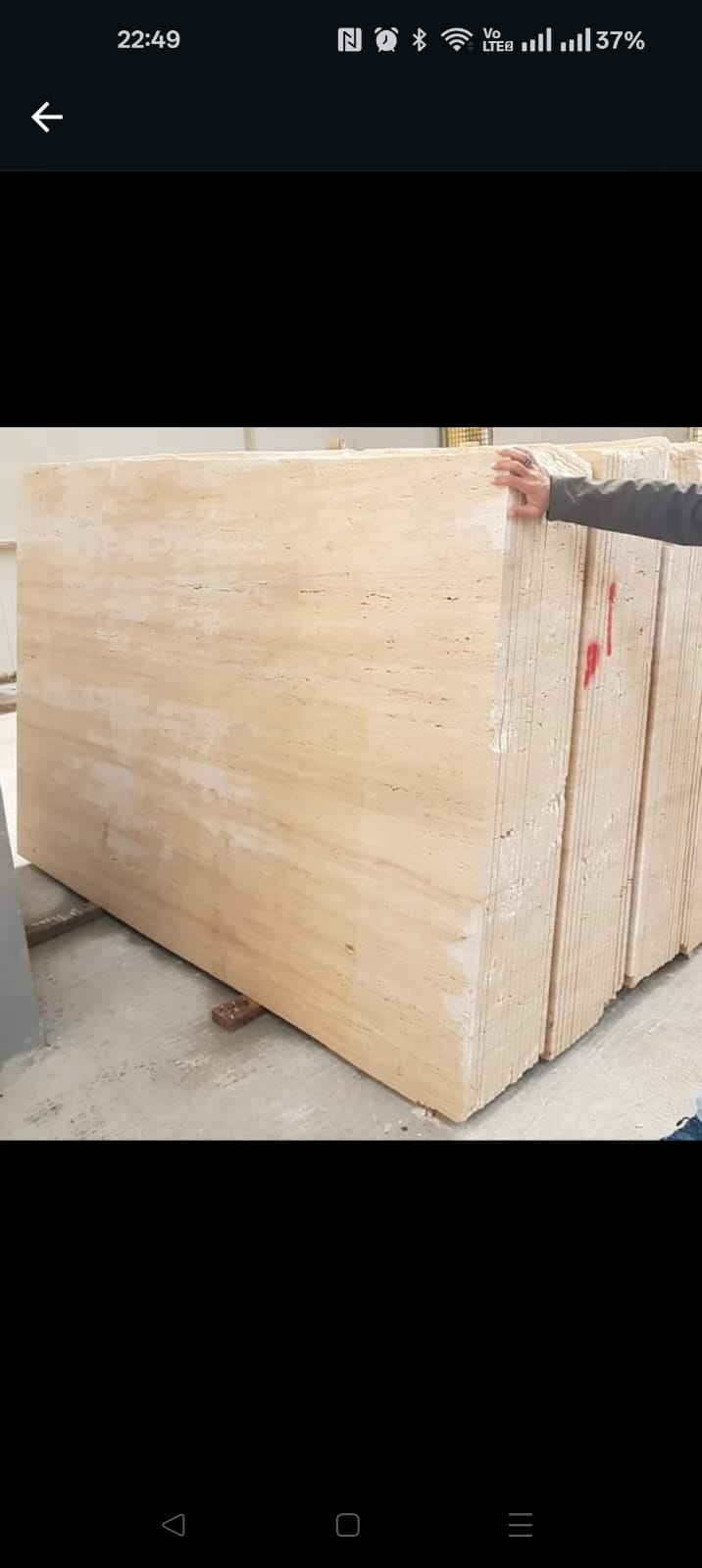 Image of Light Vein Cut Travertine