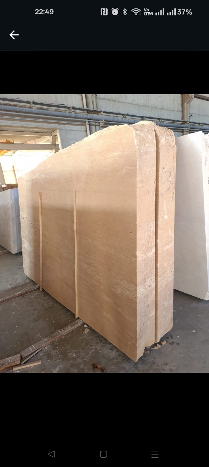 Image of Light Vein Cut Travertine