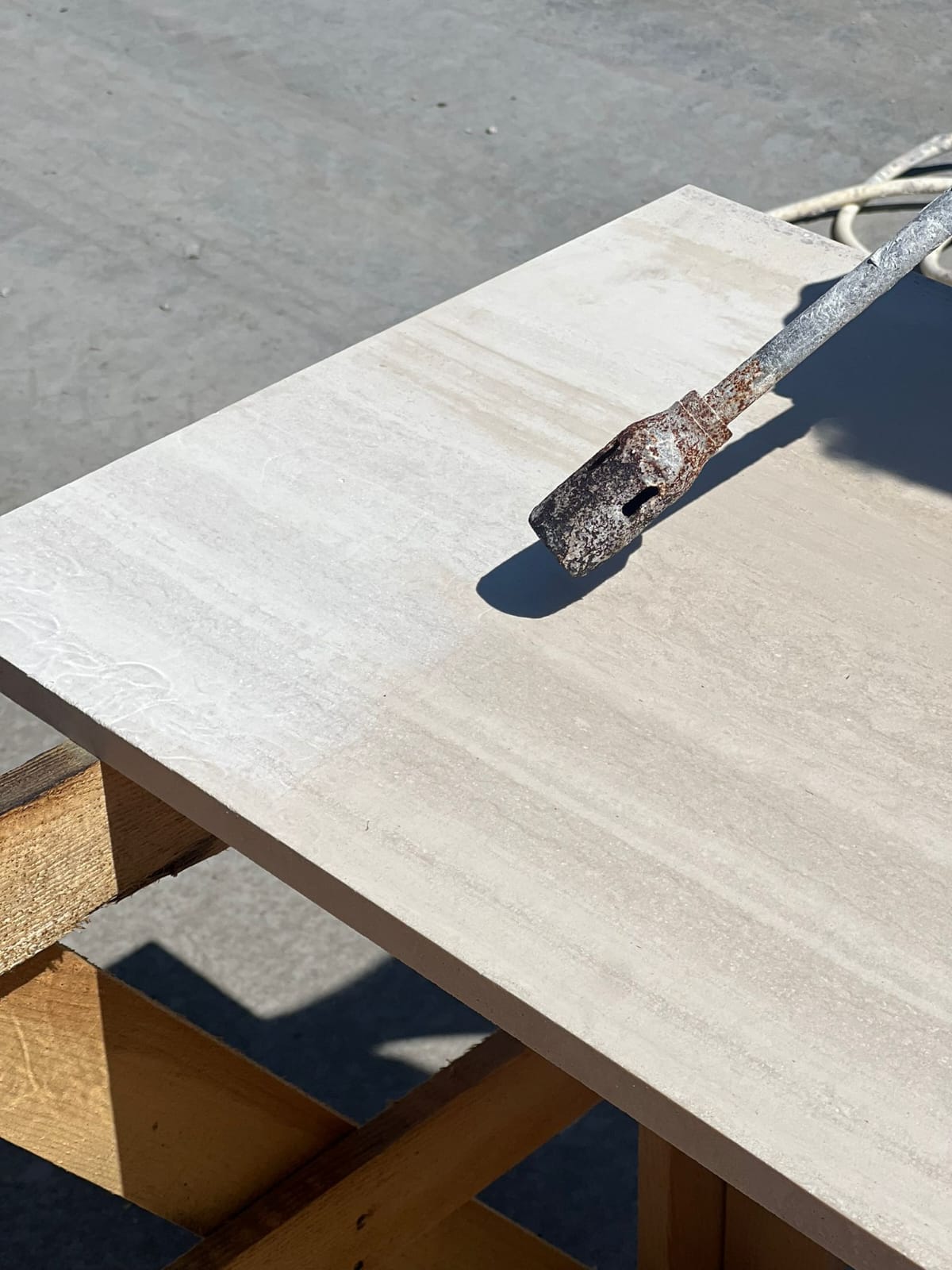 Image of Limestone Vein Cut